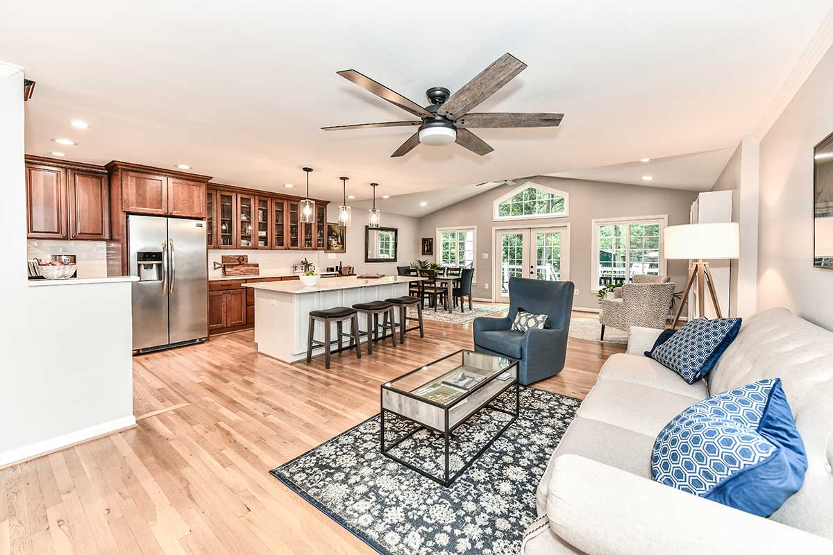 A Game-Changing Kitchen Remodel and Addition in Alexandria, VA Designed for Entertaining