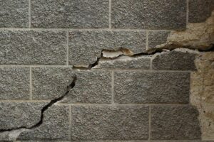 Cracked foundation